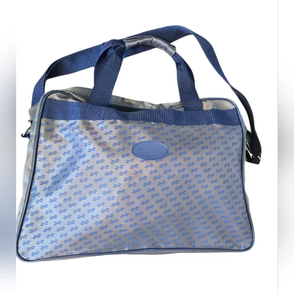 Cathay Pacific Vintage Airline Flight Bag 1990s Travel Shoulder Computer Bag - Picture 2 of 9